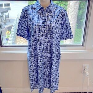 J.McLaughlin Online Arissa Dress in Beachprints Size M, side pockets